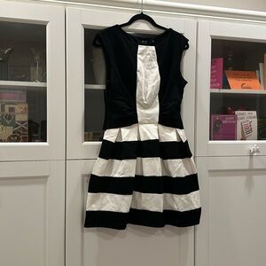 NWT Eva Franco Anthropologie Striped Mini Audrey Dress 10P